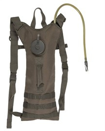 WATER PACK WITH STRAPS - "BASIC" - 3 L - Mil-Tec® - OD