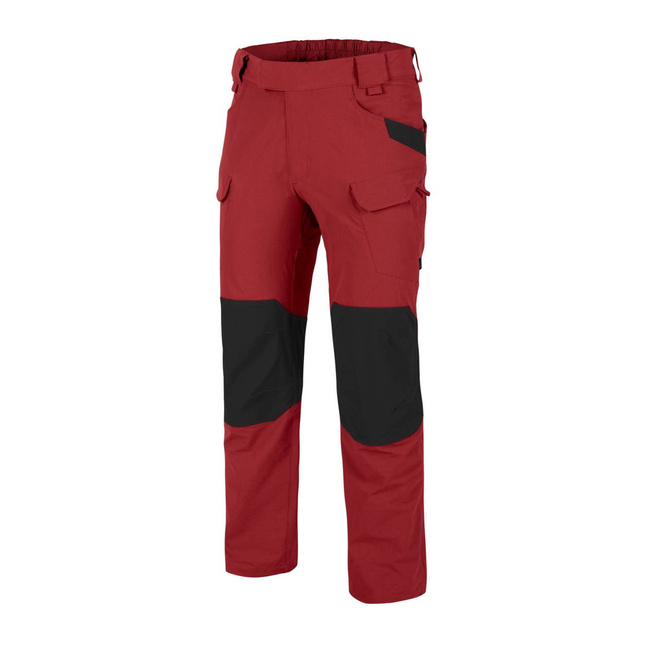 OUTDOOR TACTICAL PANTS - OTP - VERSASTRETCH - Helikon-Tex - CRIMSON SKY/BLACK