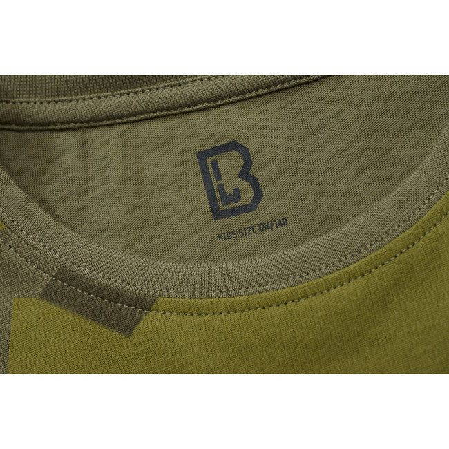 KIDS COTTON T-SHIRT - SWEDISH CAMO - BRANDIT