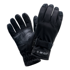 Lansa Softshell Gloves for men - Hitec - Black - Magnum