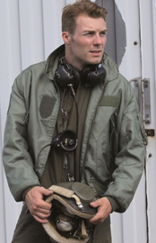 US SUMMER FLIGHT JACKET CWU - OD - MILITARY SURPLUS - USED