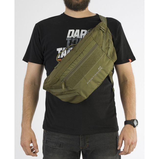 TACTICAL BAG - 8.5 L - TELAMON - Pentagon - OLIVE GREEN