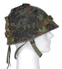 STEEL HELMET COVER - FLECKTARN CAMOUFLAGE