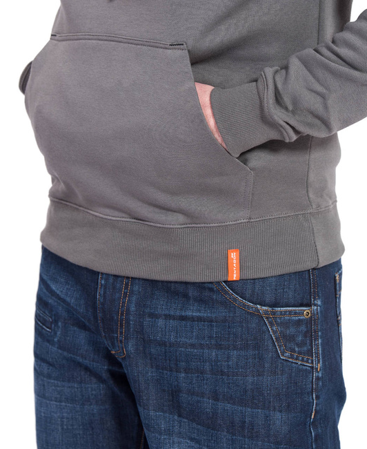 SWEATER WITH HOOD - "PHAETON" - PENTAGON® - CINDER GREY