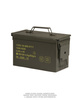 US medium cal.50/5.56 metal ammo box like new