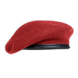FRENCH STYLE BERET - Pentagon - RED