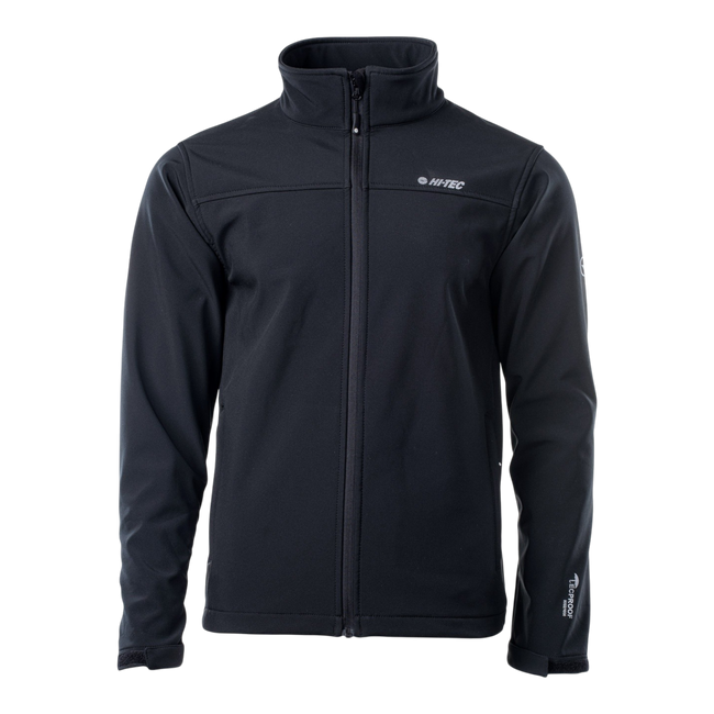 LINGEN SOFTSHELL JACKET FOR MEN - BLACK - MAGNUM