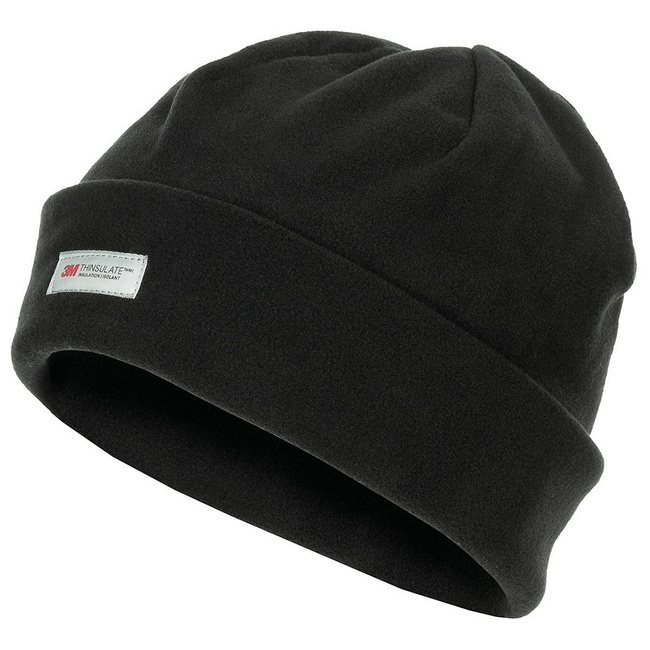 Watch Hat Fleece - 3M Thinsulate Insulation - Black
