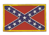 Us Confederate Woven Nationality Badge