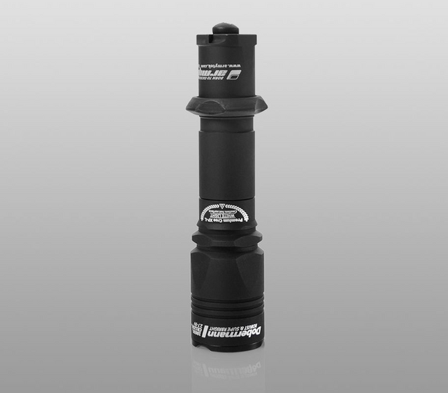 Armytek Dobermann XP-L HI White Tactical Flashlight