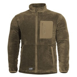 FULL ZIP FLEECE SWEATER - GRIZZLY - PENTAGON® - COYOTE