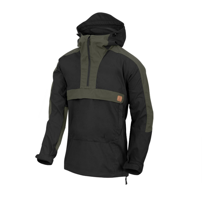 WOODSMAN Anorak Jacket® - Black Taiga Green