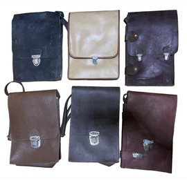 Vinyl bag - Porthart military from the RSR period - Romanian Army surplus - Used