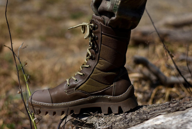 Brown Winter Boots Viking - Combat
