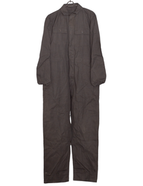 SUMMER TANKER COVERALL - ROMANIAN ARMY MILITARY SURPLUS - BLACK - USED