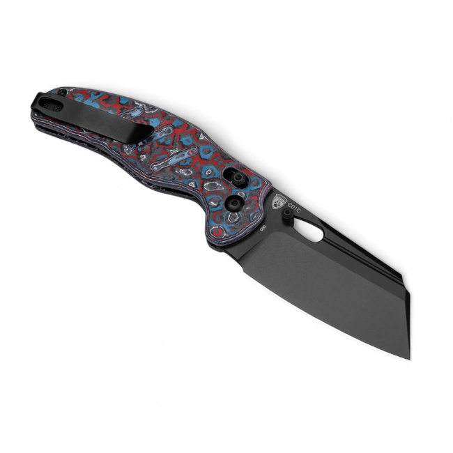 EDC Pocket Knife Sheepdog C01C CF Nebula - Blue