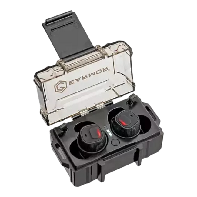 ELECTRONIC EARPLUGS FOR HEARING PROTECTION - M20 - EARMOR - BLACK