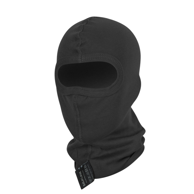 COTTON BALACLAVA WITH ONE HOLE - HELIKON-TEX - BLACK