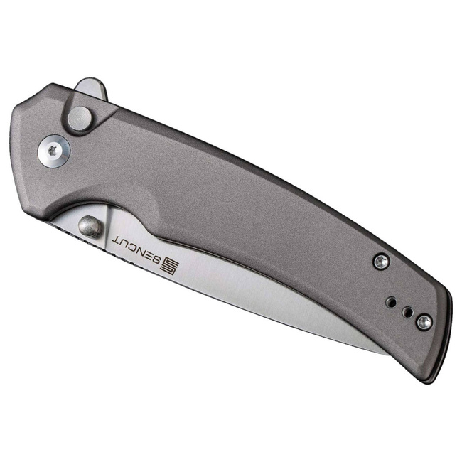 POCKET KNIFE - "SENCUT Serene Aluminum Grey" - Böker