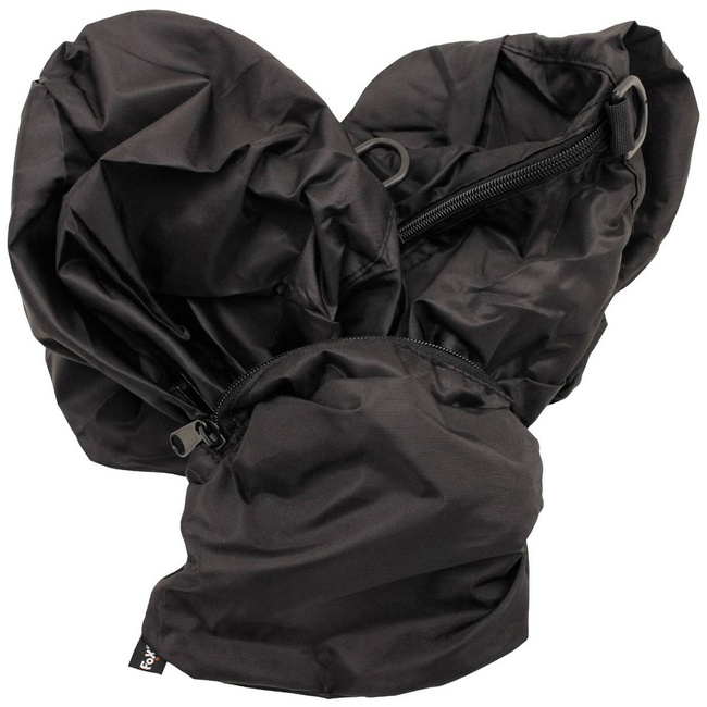 LIGHT FOLDABLE TRAVEL BAG - BLACK - MFH
