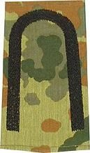 GERMAN ARMY FLECKTARN CAMO/BLACK SHOULDER LOOPS ´UNTEROFFIZIER´