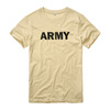 T-SHIRT - ARMY PRINT - BEIGE - BRANDIT