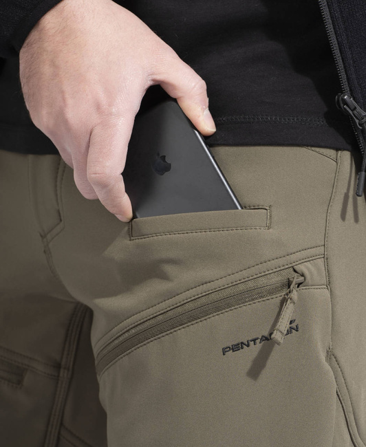 PANTS - "RENEGADE TAIGA" - PENTAGON® - BLACK - LENGTH 34″
