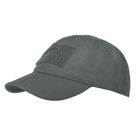 BASEBALL FOLDING CAP® - POLYCOTTON RIPSTOP - Helikon-Tex® - SHADOW GREY