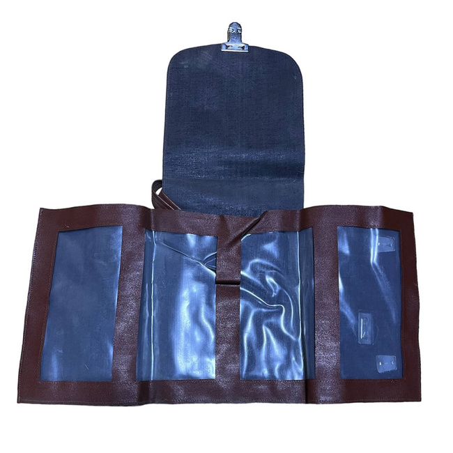 Imitation leather bag - Map  case military from RSR period - Surplus Romanian Army - Like NEW