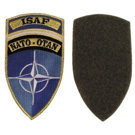 VELCRO PATCH ISAF - NATO-OTAN - LIKE NEW
