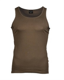 COTTON TANK TOP - Mil-Tec - OD (Olive Drab)