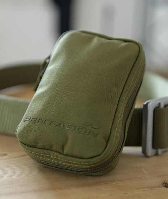 POUCH WITH MOLLE SYSTEM - KYVOS - Pentagon - MIDNIGHT BLUE