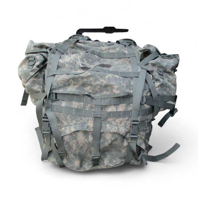 Molle II backpack with external metal frame - US Army Military Surplus - ACU Camouflage - Used