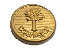 Emblem 9 mm gold 145 years - Boker