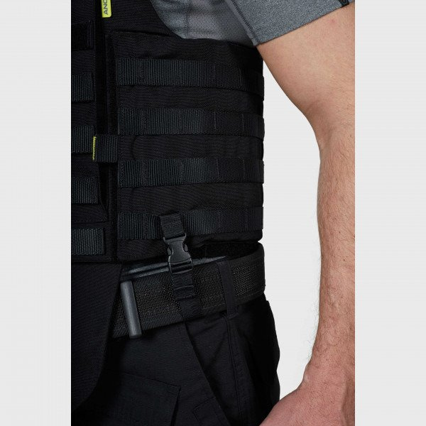 TACTICAL I OVERT TYPE CARRIER WITH“MOLLE” SYSTEM - black