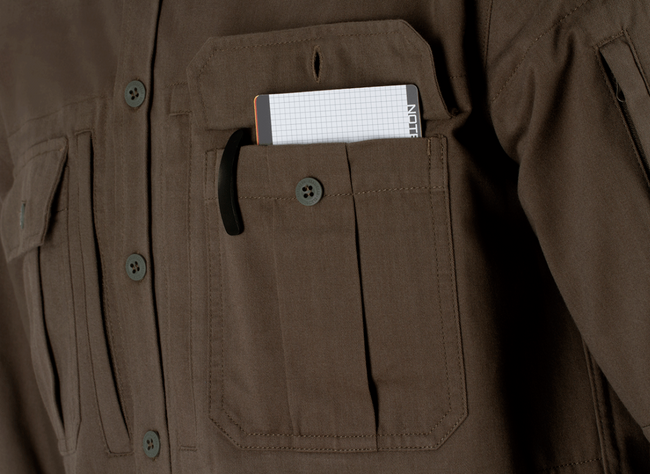 BUTTON UP PICEA SHIRT LS - CLAWGEAR® - RAL7013