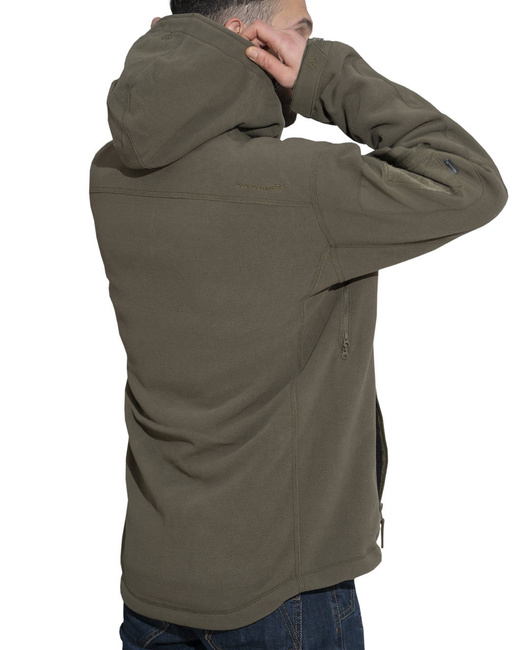 FLEECE JACKET - HERCULES - PENTAGON  - BLACK