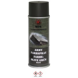 Army Spray Paint - OLIVE GREEN - RAL6014 - mat - 400 ml