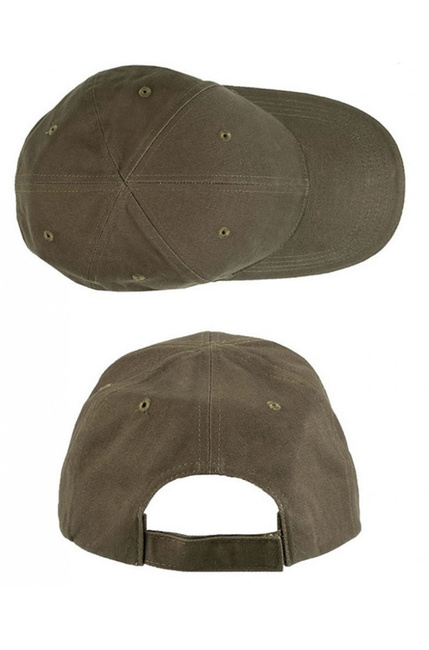 BASEBALL CAP - "SANDWICH" - OD GREEN