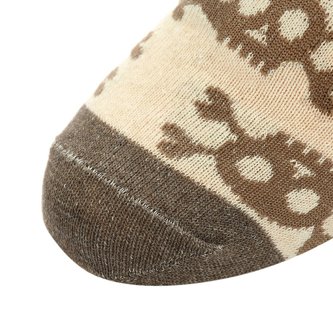 Lightweight Socks - Mk.3 Pirate Skull - Sand - M-Tac