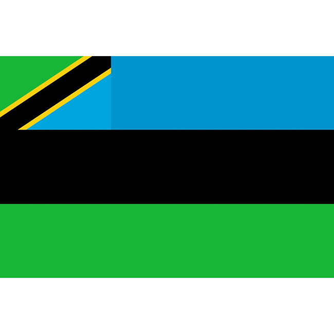FLAG - 90 x 150 CM - ZANZIBAR - NEW