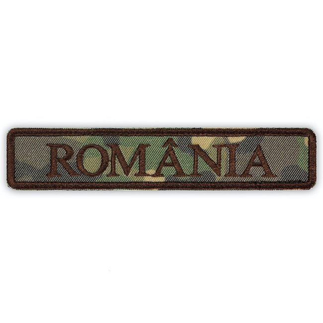 ECUSON ROMANIA COMBAT FORTE TERESTRE 12.5 x 2.5cm