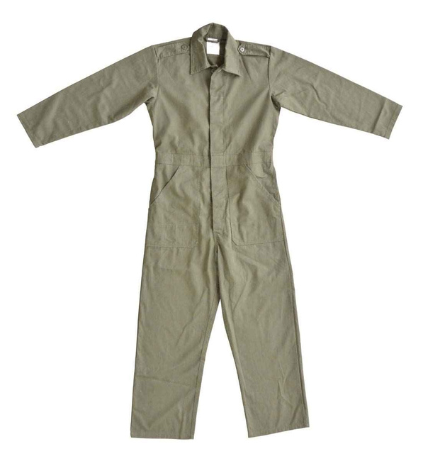 Cotton work overalls - Military surplus from the Dutch army - OD green - Used