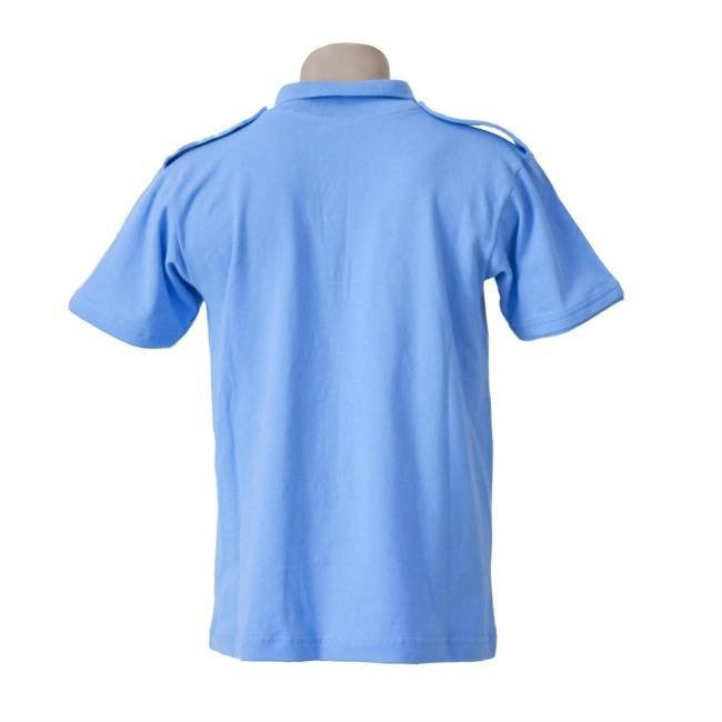 SHORT-SLEEVED POLO SHIRT - EPAULETTES WITH A.N.P. INSIGNIA - PENITENTIARY