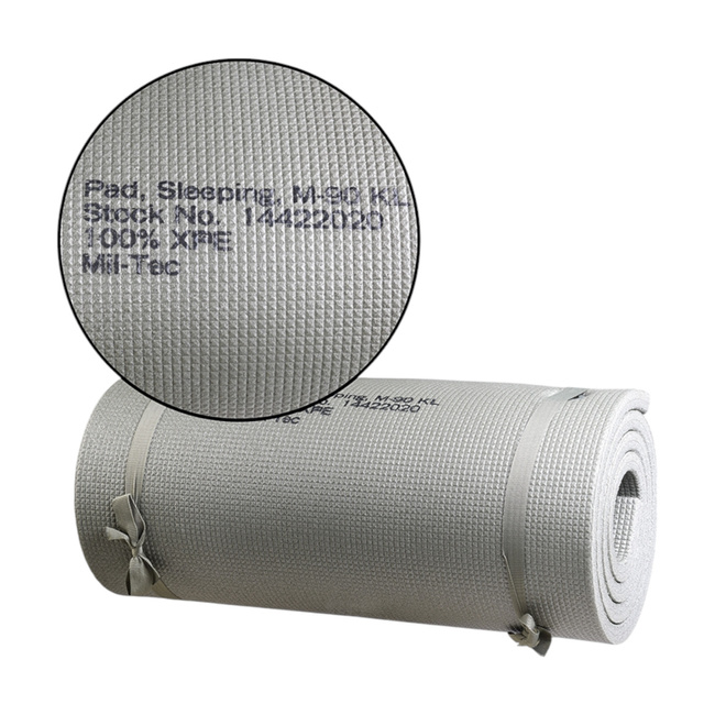 DUTCH 2-LAYER SLEEPING MAT WITH STRAPS - OD GREEN - MIL-TEC