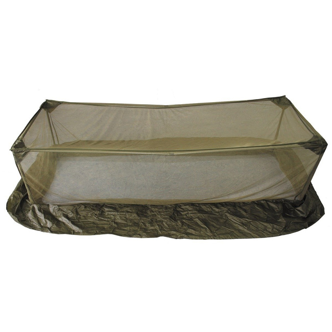 GB mosquito net for cot, od green, used