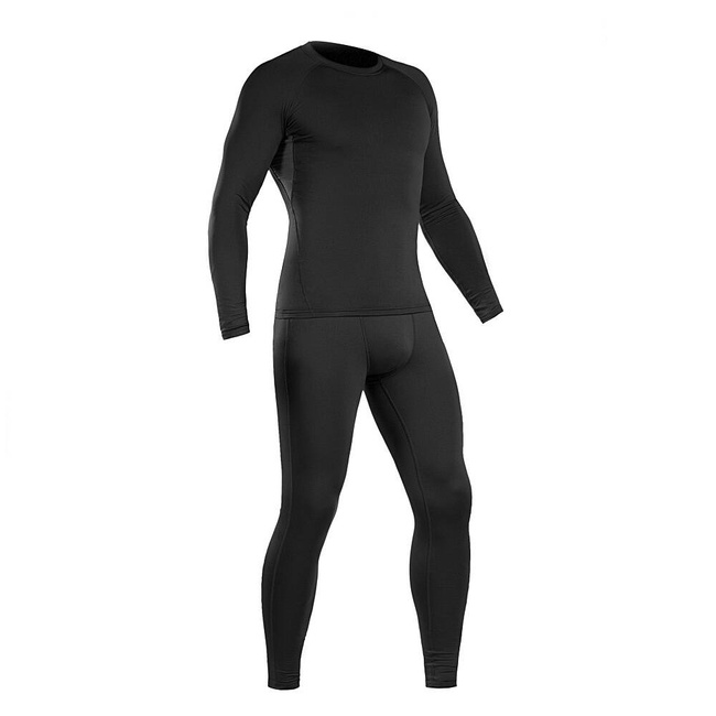 THERMO UNDERWEAR SET - THERMOLINE - BLACK - M-TAC