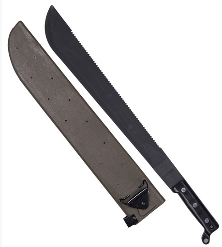 US SAWBACK MACHETE WITH SHEATH | Military Tactical  Tools