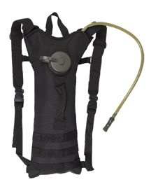 WATER PACK WITH STRAPS - "BASIC" - 3 L - Mil-Tec® - BLACK