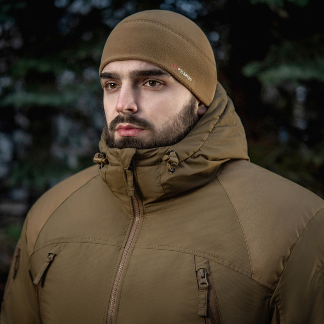 Winter Jacket for Temperatures Down to -20 Degrees Celsius - Alpha Gen.III Pro Primaloft - Coyote - M-Tac